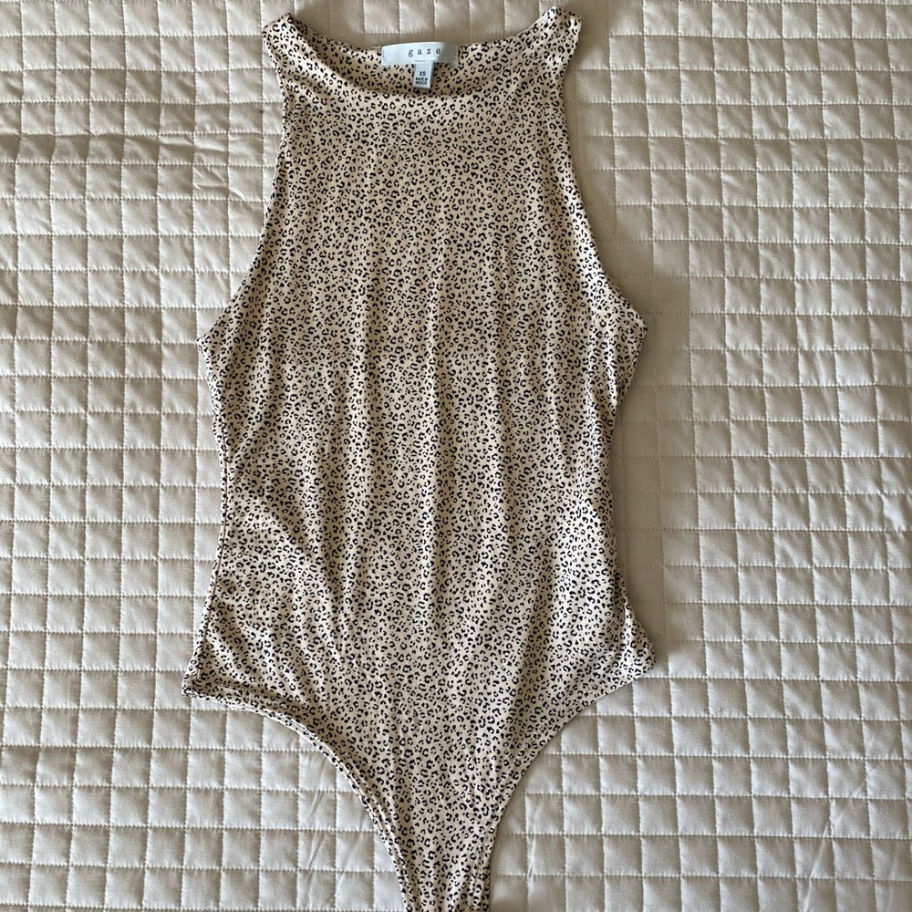 Cheetah Print Bodysuit